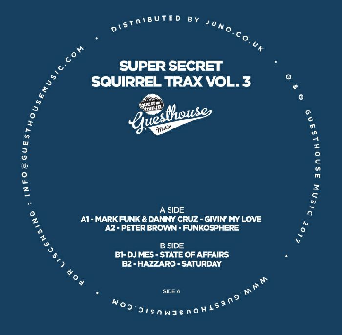 Mark Funk | Danny Cruz | Peter Brown | DJ Mes | Hazzaro Super Secret Squirrel Trax Vol 3