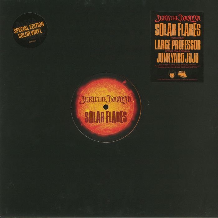 Jeru The Damaja – Solar Flares (reissue) vinyl cover