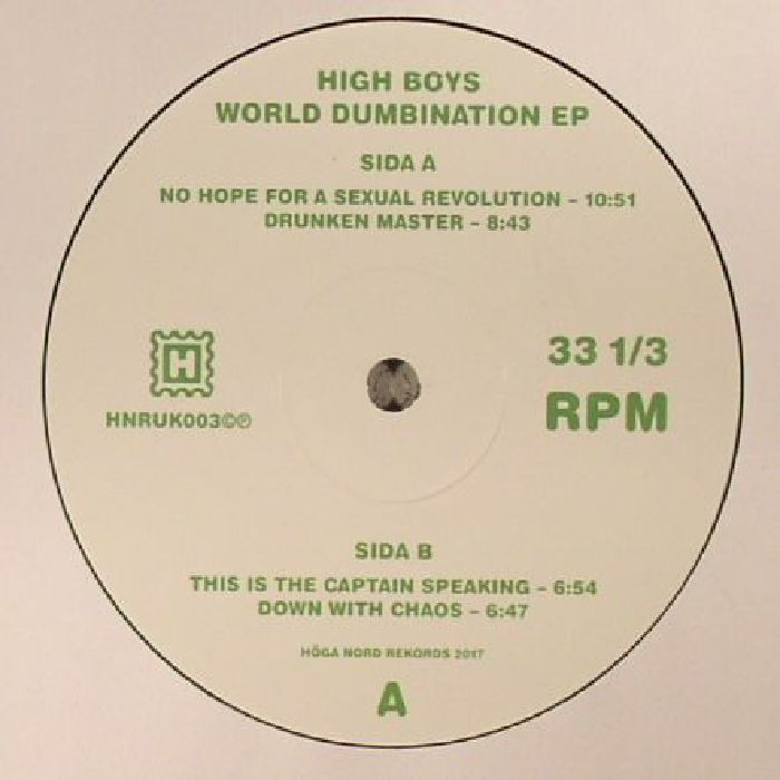 High Boys World Dumbination EP