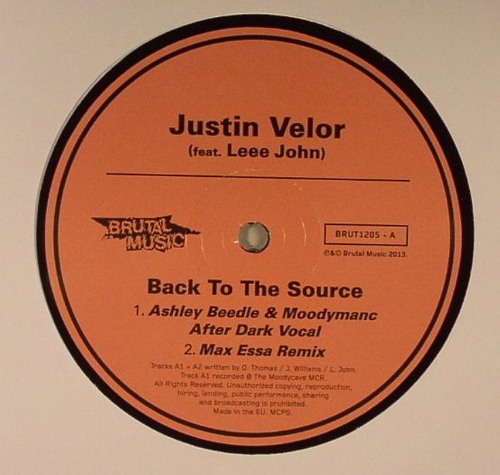Justin Velor | Leee John Back To The Source (remixes)