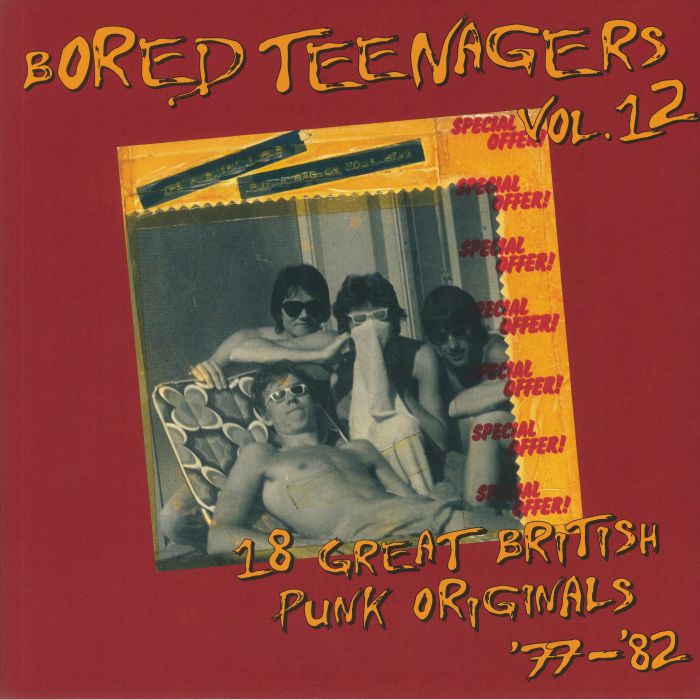 Various Artists Bored Teenagers Vol 12: 18 Great British Punk Originals 77 82