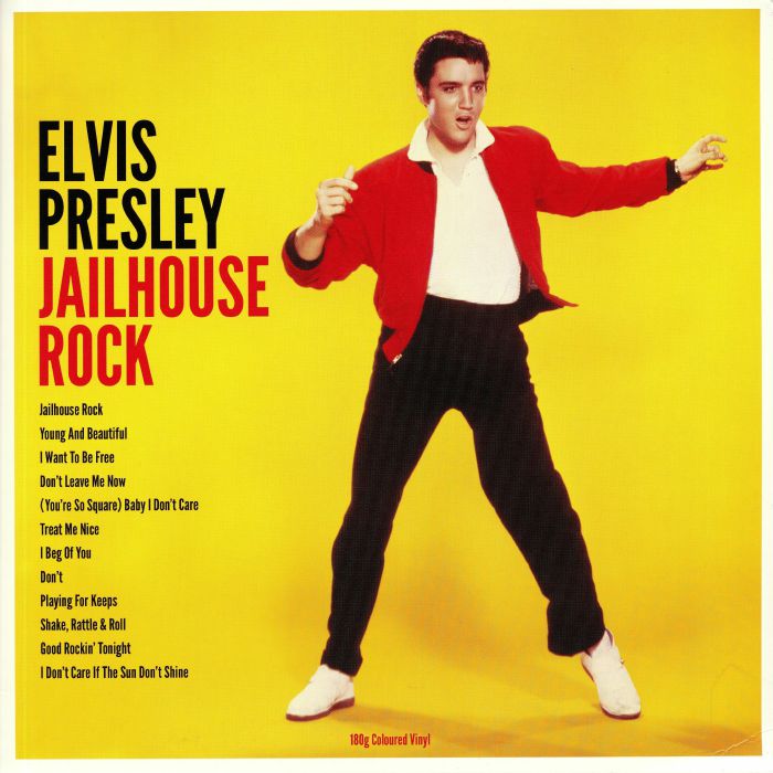 Elvis Presley – Jailhouse Rock vinyl cover