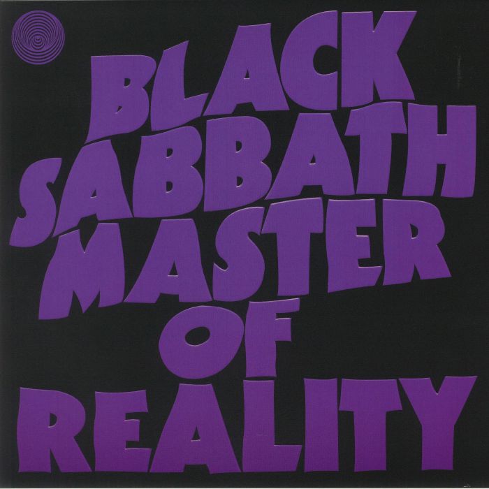 Black Sabbath – Master Of Reality vinyl cover