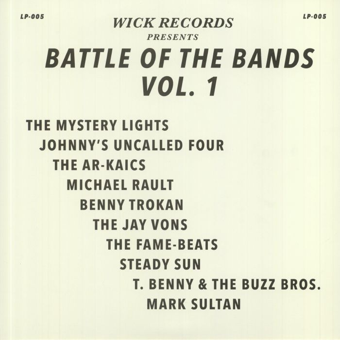 Various Artists Battle Of The Bands Vol 1
