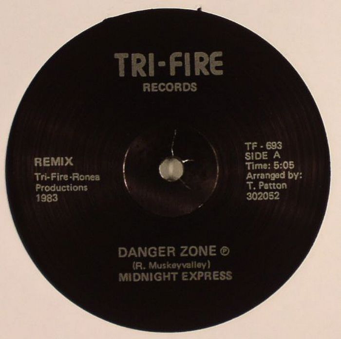 The Midnight Express Show Band – Danger Zone vinyl cover