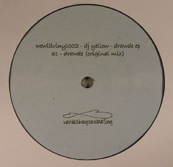 DJ Yellow – Drawde EP vinyl cover