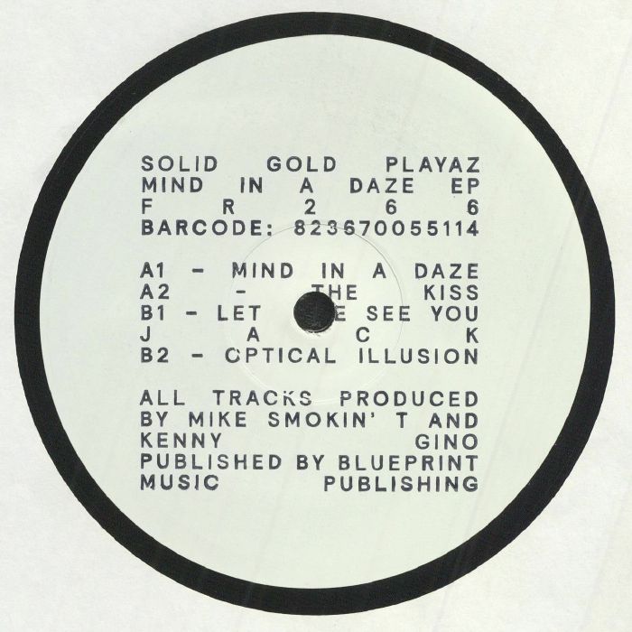 Solid Gold Playaz Mind In A Daze EP