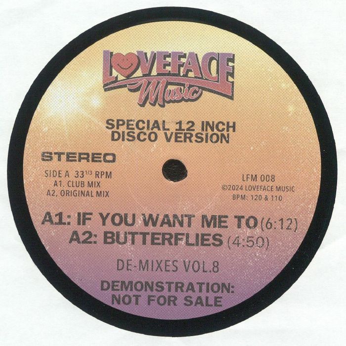 Loveface Music Vinyl