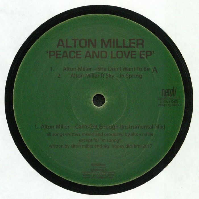 Alton Miller Peace and Love EP