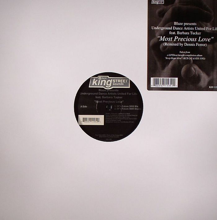 Blaze | Underground Artists United For Life | Barbara Tucker – Most Precious Love vinyl cover