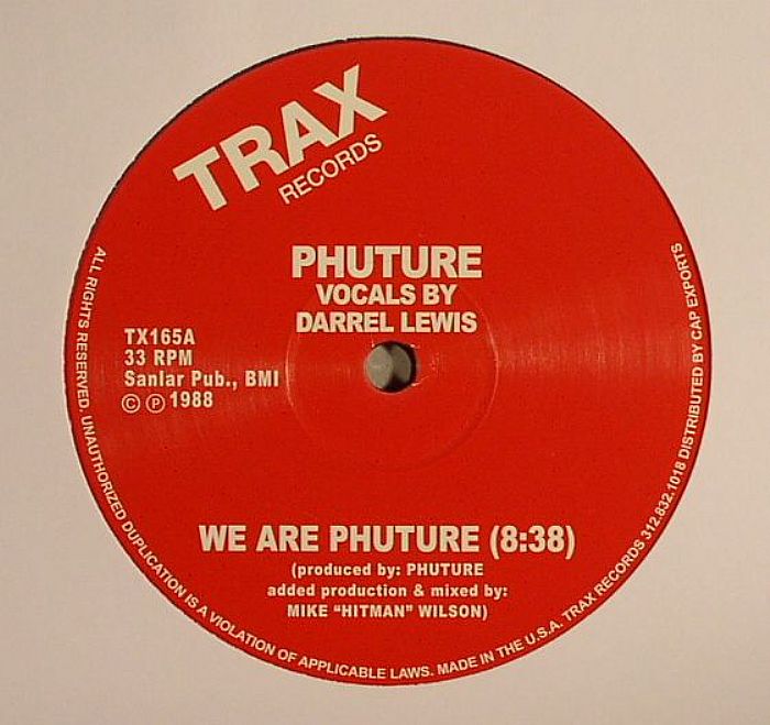 Phuture We Are The Phuture (reissue)