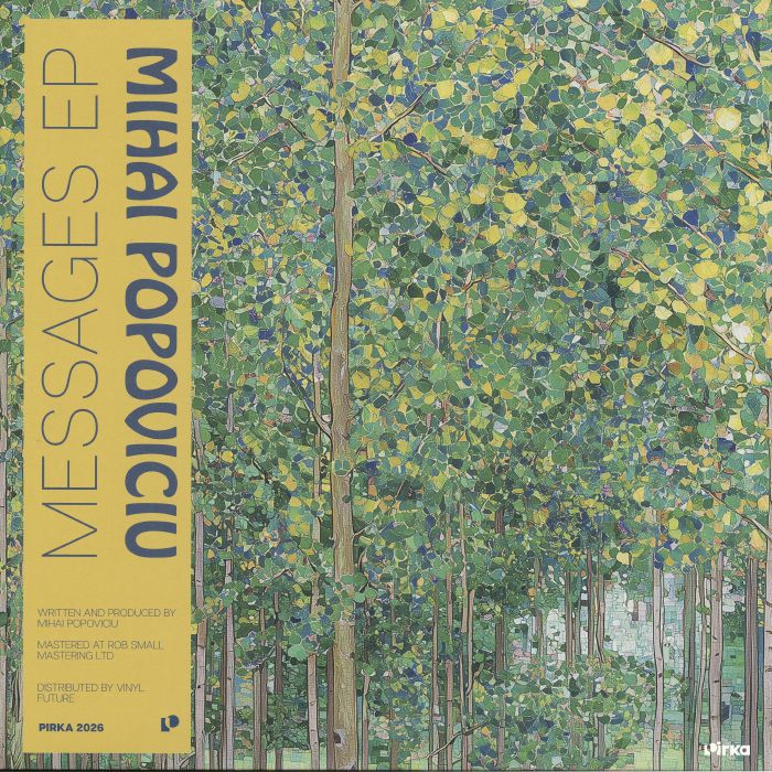 Mihai Popoviciu – Messages EP vinyl cover