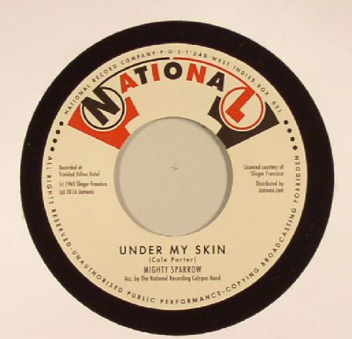 Mighty Sparrow – Under My Skin vinyl cover