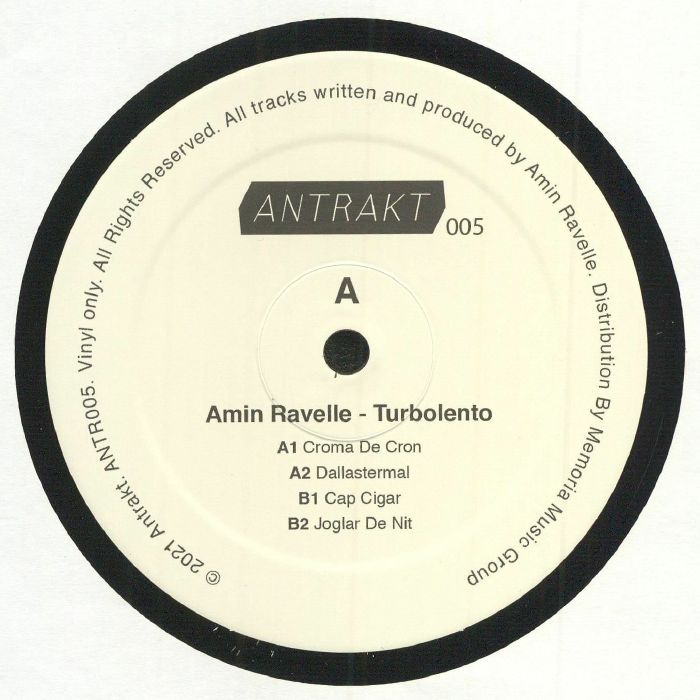 Amin Ravelle Turbolento EP