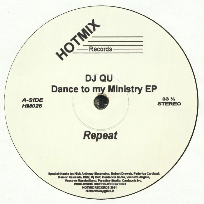 DJ Qu Dance To My Ministry