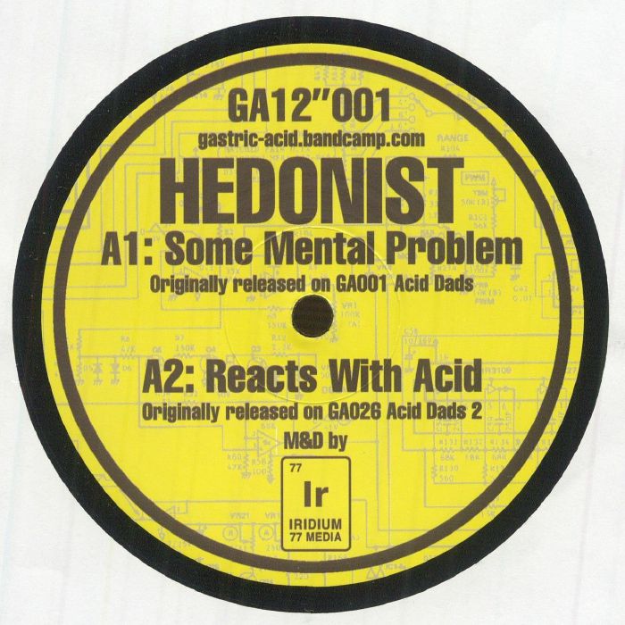 Hedonist | Fukno – Some Mental Problem vinyl cover
