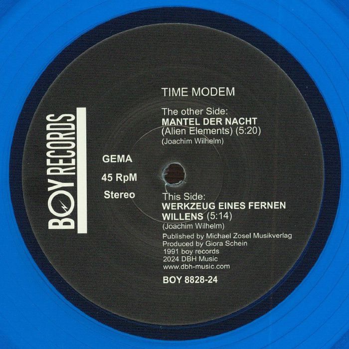 Time Modem – Mantel Der Nacht vinyl cover