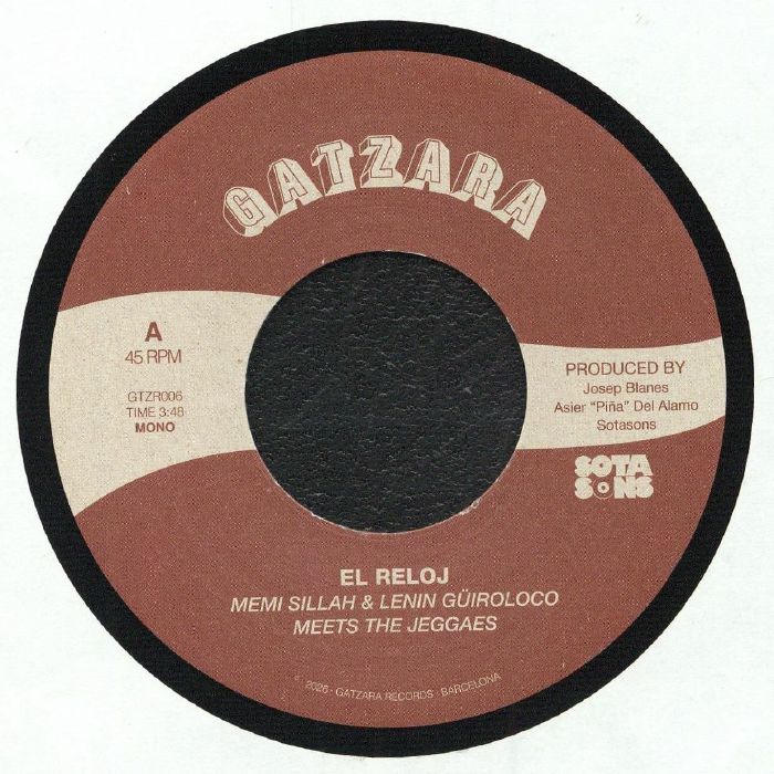 Memi Sillah | Lenin Guiroloco | The Jeggaes – El Reloj vinyl cover