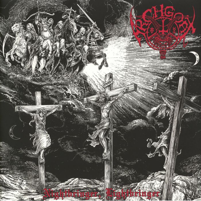 Archgoat – Nightbringer Lightbringer vinyl cover