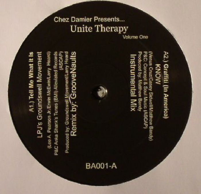 Chez Damier Unite Therapy Volume One
