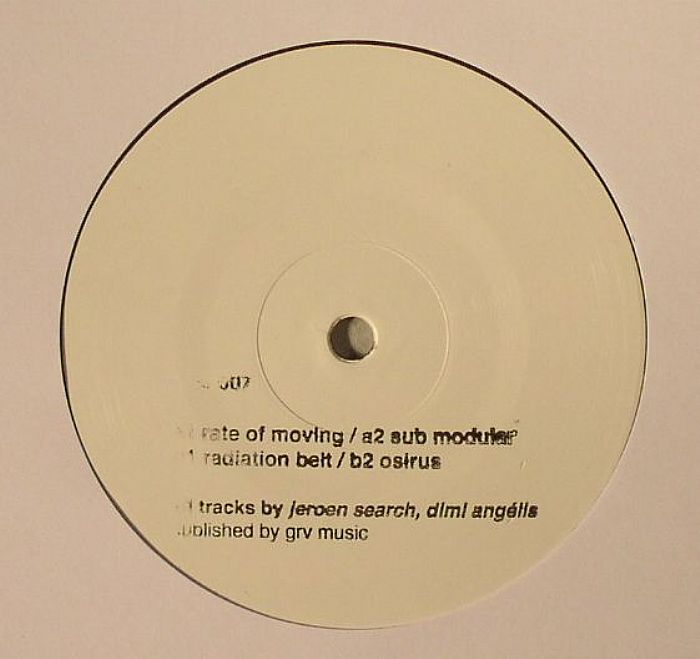 Dimi Angelis | Jeroen Search Rate Of Moving (repress)