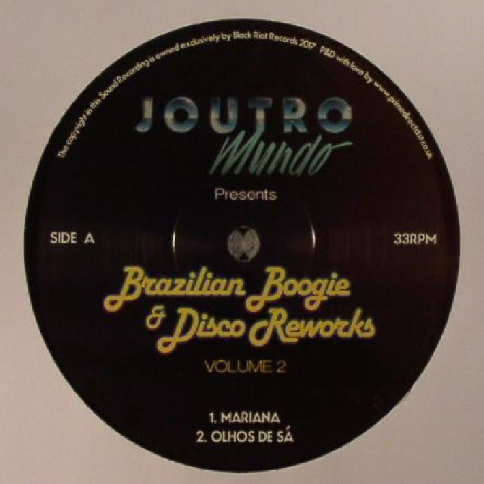 Joutro Mundo Brazilian Boogie and Disco Reworks Volume 2