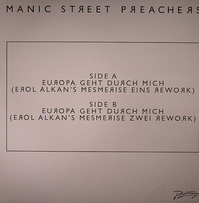 Manic Street Preachers Europa Geht Durch Mich