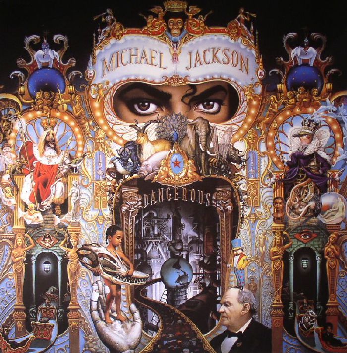 Michael Jackson – Dangerous vinyl cover