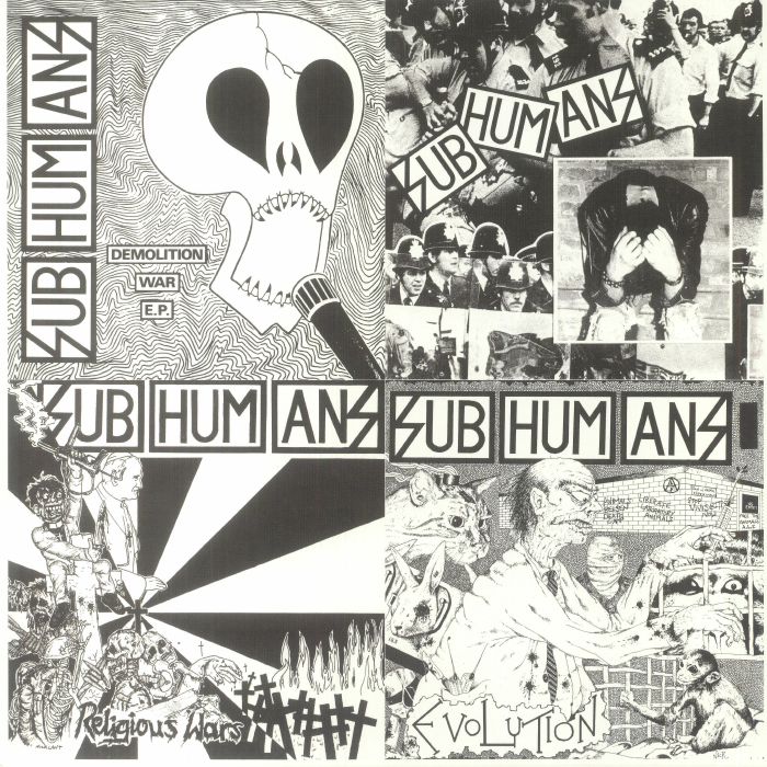 Subhumans – EP LP vinyl cover