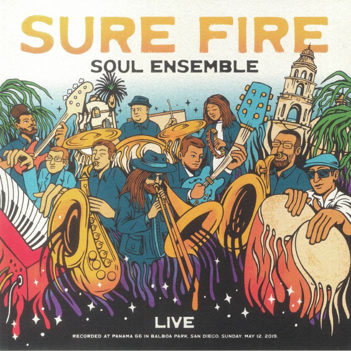 The Sure Fire Soul Ensemble – Live At Panama 66 vinyl cover
