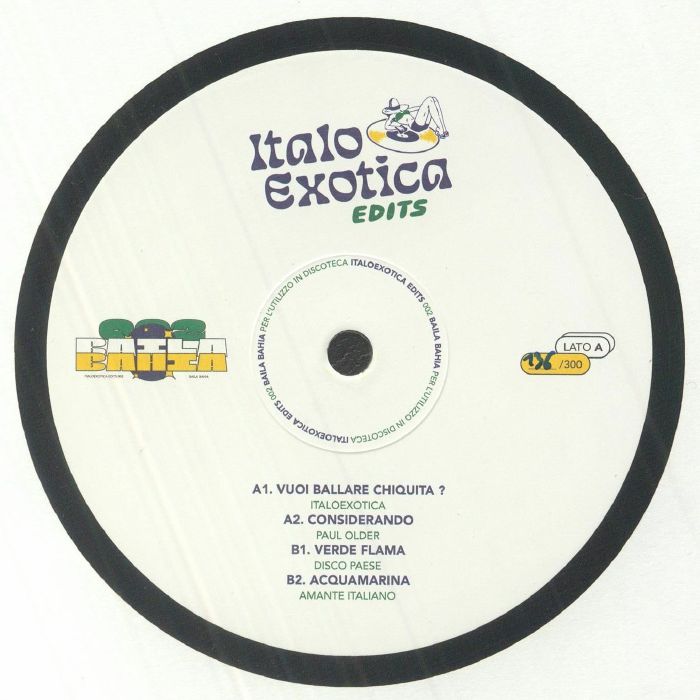 Italoexotica | Paul Older | Disco Paese | Amante Italiano Baila Bahia