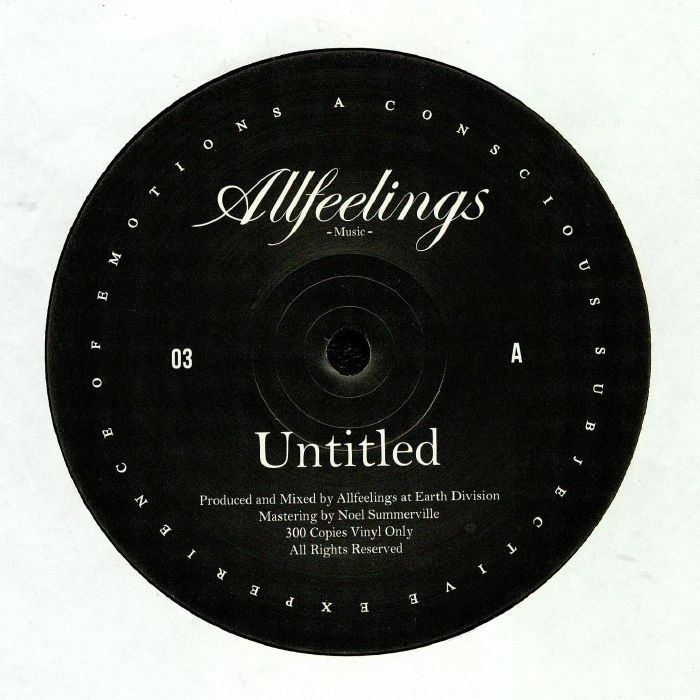 Allfeelings Music Vinyl