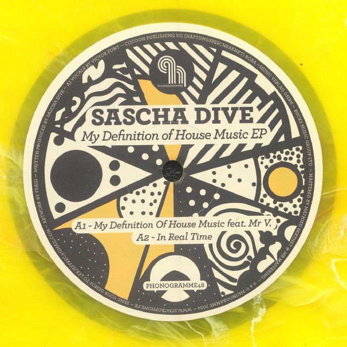 Sascha Dive My Definition Of House Music EP