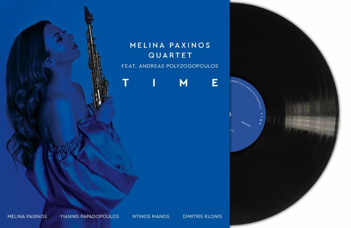 Melina Paxinos Quartet – Time vinyl cover