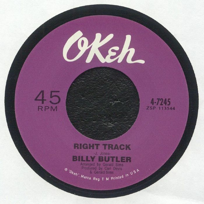 Billy Butler The Right Track