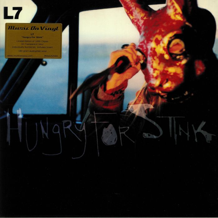 L7 – Hungry For Stink vinyl cover