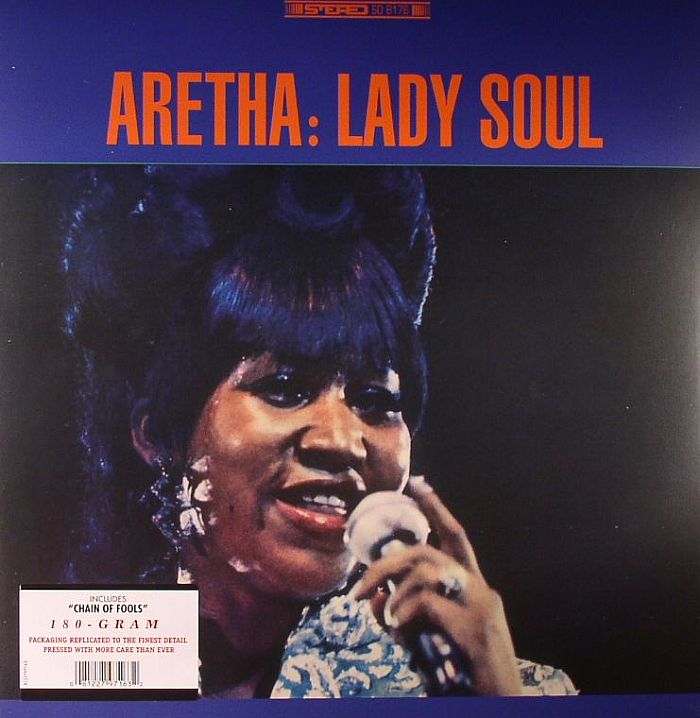 Aretha Franklin – Lady Soul vinyl cover