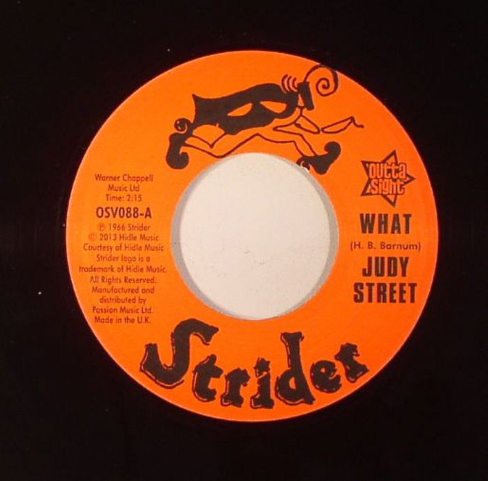 Judy Street | Tina Mason – What vinyl cover