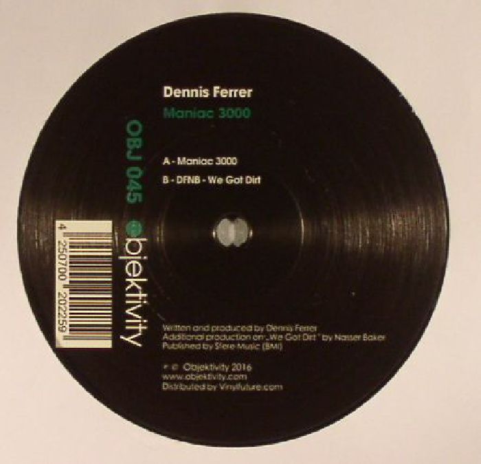 Dennis Ferrer Maniac 3000