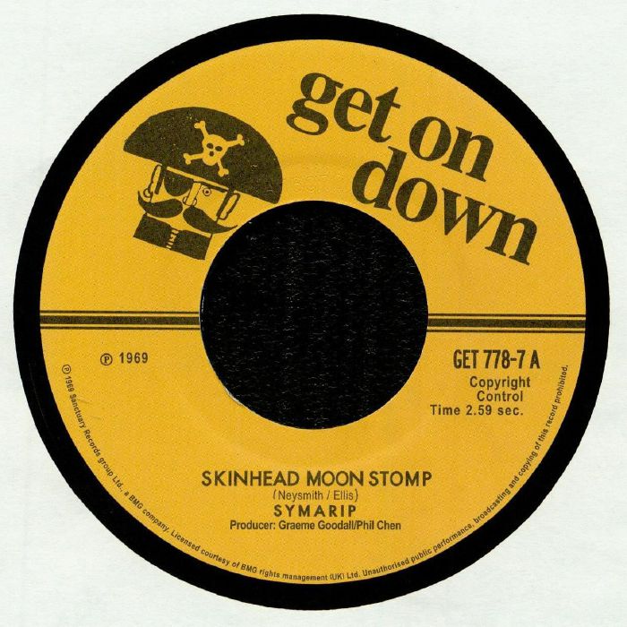 Symarip – Skinhead Moonstomp vinyl cover