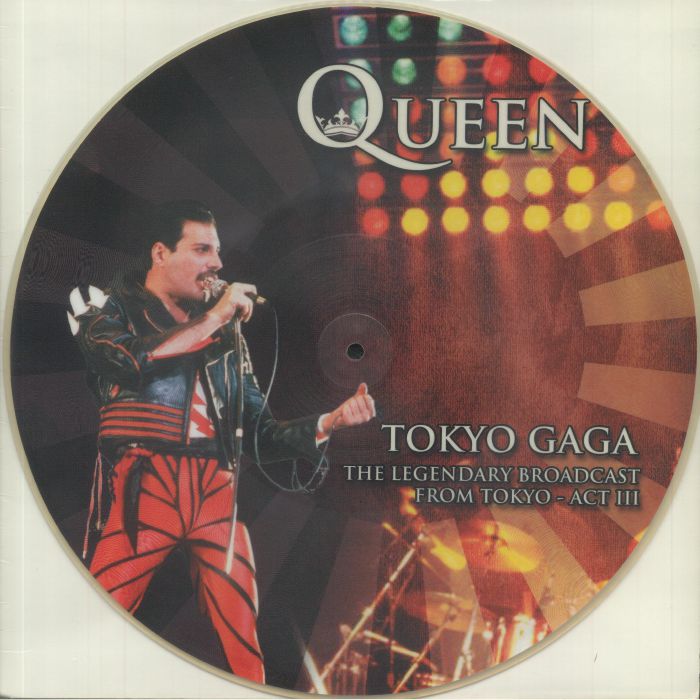 Queen – Tokyo Gaga: The Legendary Broadcast From Tokyo Act III vinyl cover