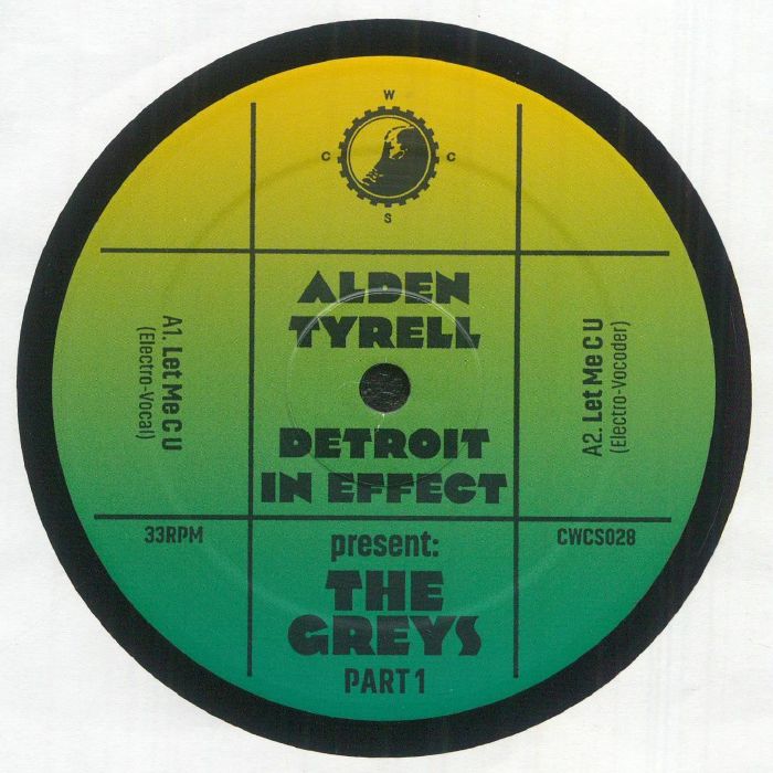 Alden Tyrell | Detroit In Effect – The Greys Part 1 vinyl cover