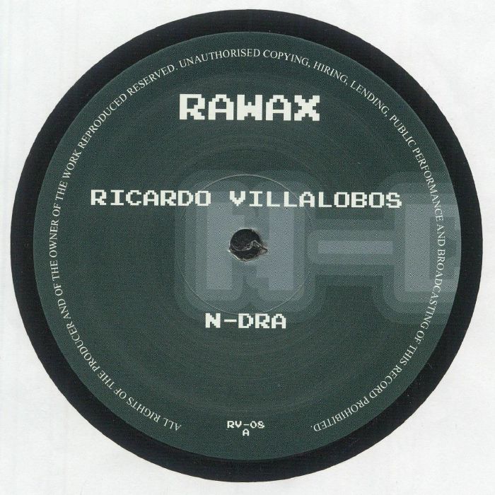 Ricardo Villalobos – NDRA vinyl cover