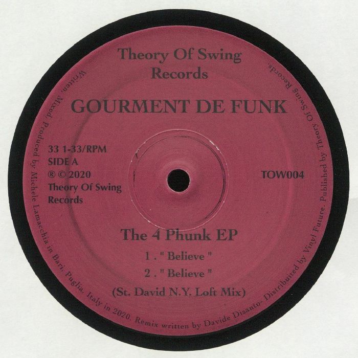 Gourment De Funk The 4 Phunk EP