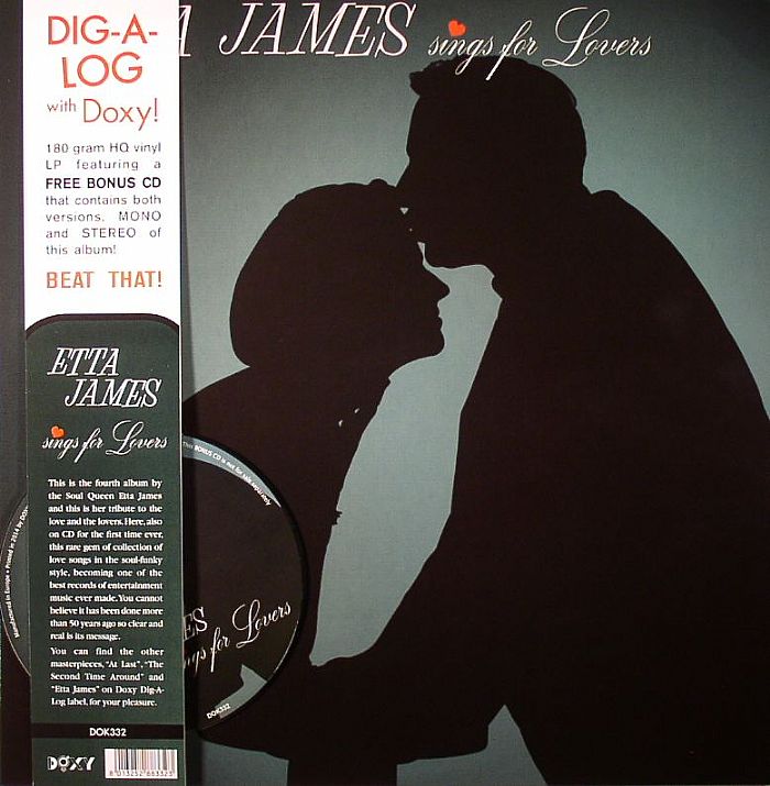 Etta James – Sings For Lovers (reissue) vinyl cover