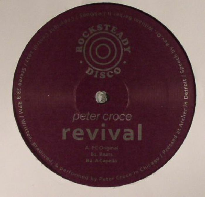Peter Croce – Revival vinyl cover