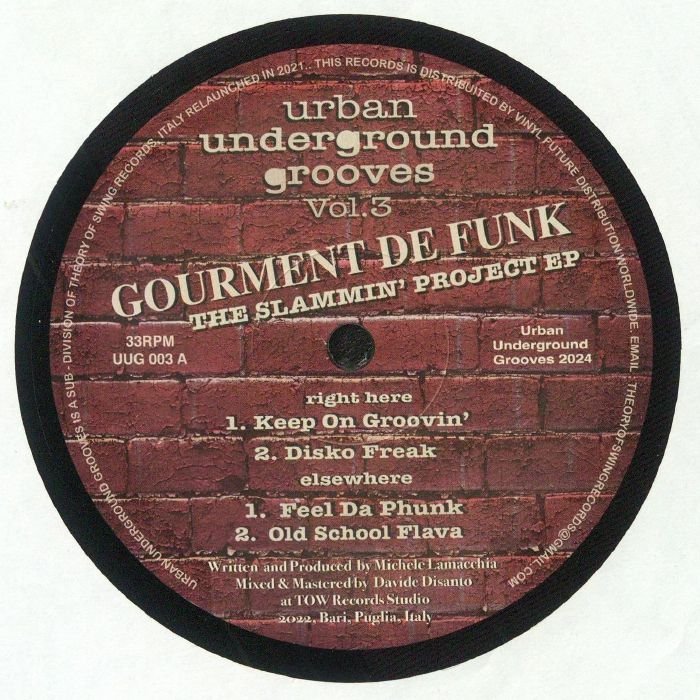 Gourment De Funk The Slammin Project EP