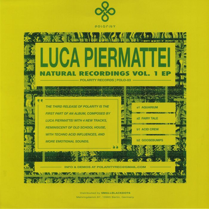 Luca Piermattei Natural Recordings Vol 1 EP