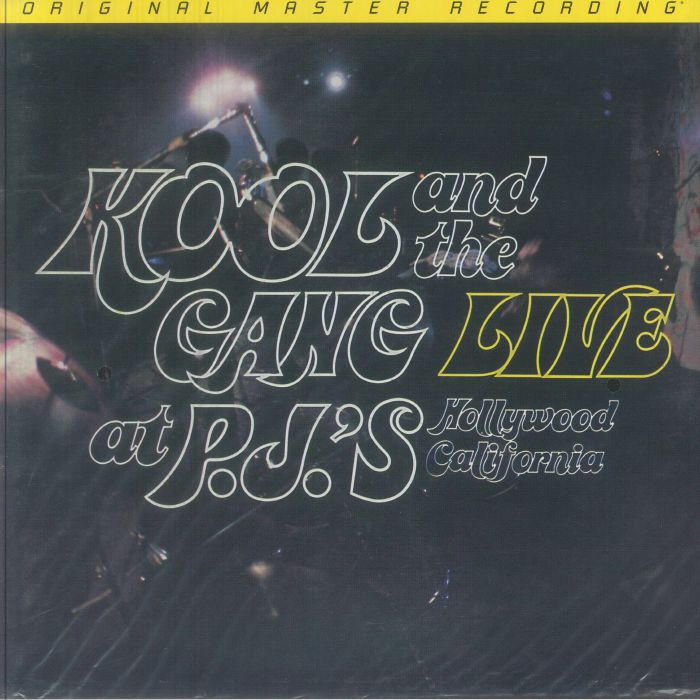 Kool & The Gang – Live At PJ's vinyl cover
