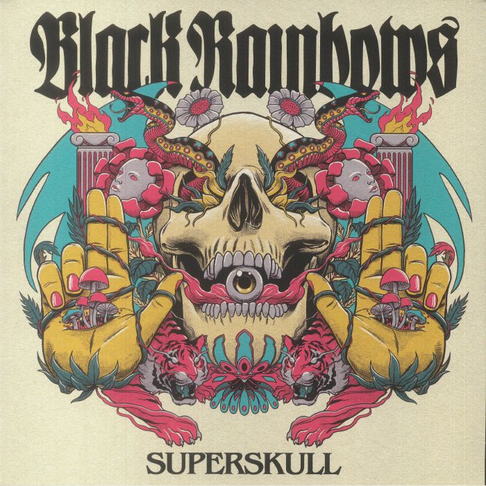 Black Rainbows – Superskull vinyl cover